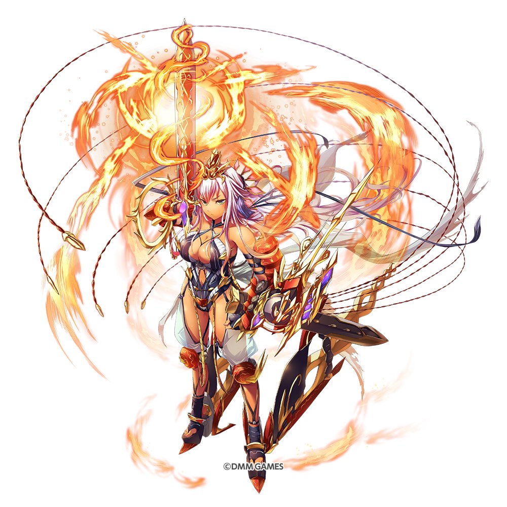 続けて新たな神姫の紹介じゃ 神姫の王族である「SSR 神姫 不動明王