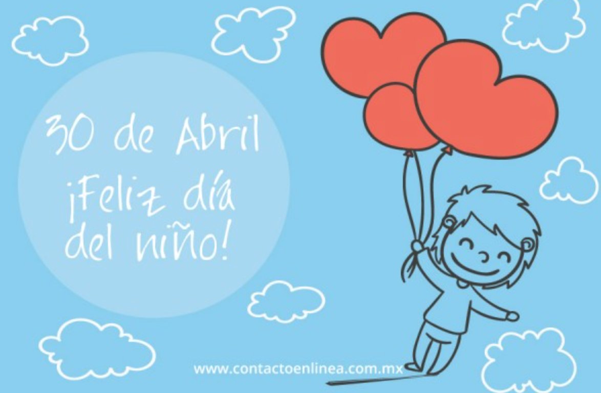 AguaPTodos's tweet photo. Felicidades a todos los niños en su día! #D��aDelNiño https://t.co/MQkWK3L13B