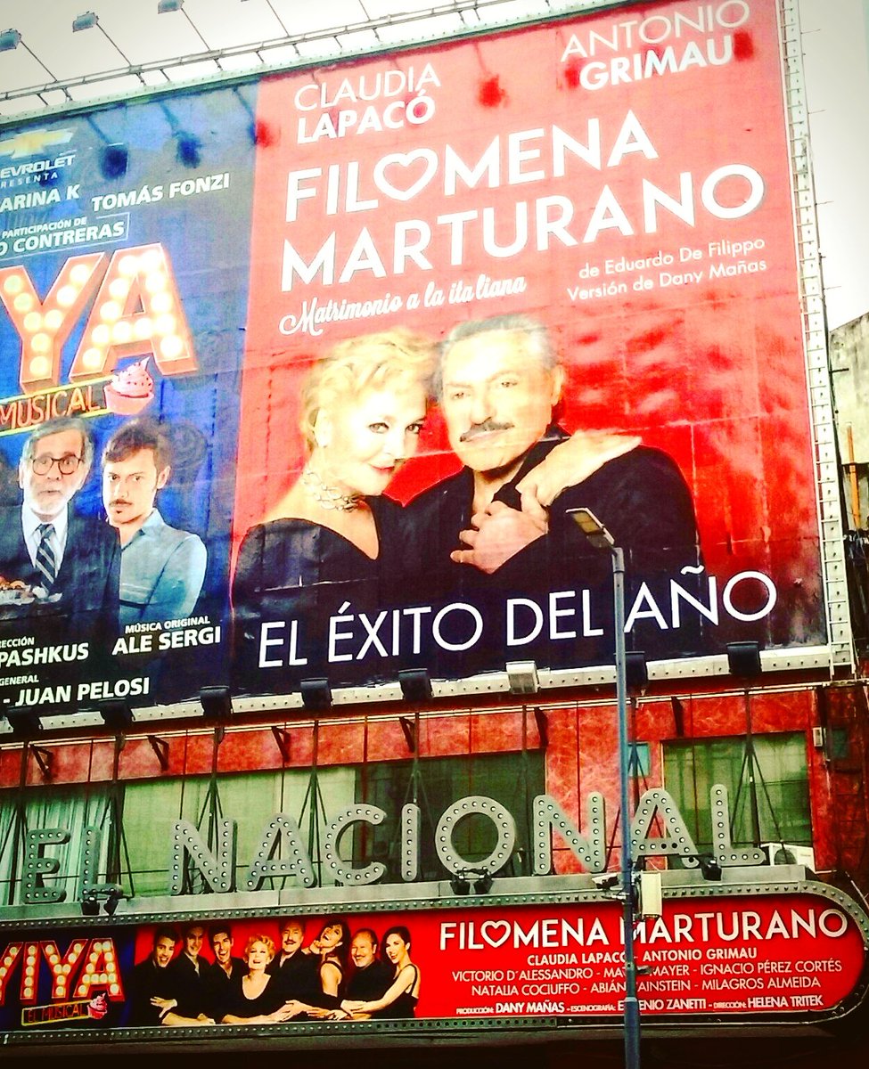 Sabado 20 hs ! <a href="/FiMarturano/">Filomena Marturano</a> <a href="/AntonioGrimau/">Antonio Grimau</a> <a href="/natucociuffo/">natalia cociuffo</a> <a href="/MatiasMayer/">Matias Mayer</a> <a href="/NachoPCortes/">Nacho Perez Cortes</a> <a href="/vicdalessandro/">Victorio DAlessandro</a> <a href="/AbianVainstein/">Abian Vainstein</a>