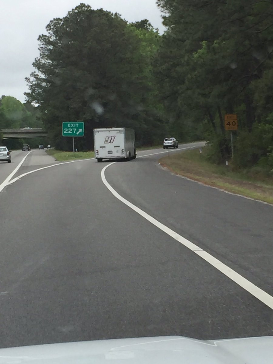 jgf4694's tweet photo. Locked and loaded headed west to @SoBoSpeedway57 with @Justin91Carroll #twin75s #carchief https://t.co/5OnAA8Wdg0