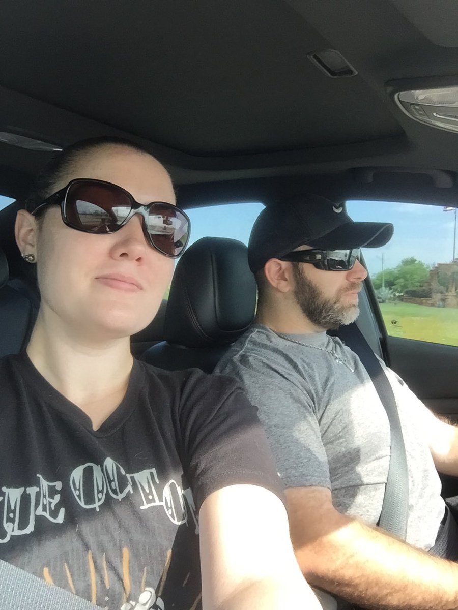 On the way home to Houston from Austin wearing my Sway shirt listening to Home #staysticky <a href="/blueoctober/">Blue October</a> <a href="/Justin_5591/">Justin furstenfeld</a>
