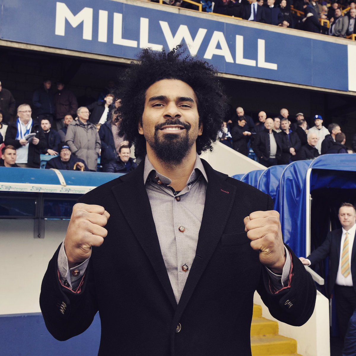 davidhaye's tweet image. Great to get down to the The Den this afternoon, amazing atmosphere and we've just gone 3-0 up! 👊🏻 @MillwallFC