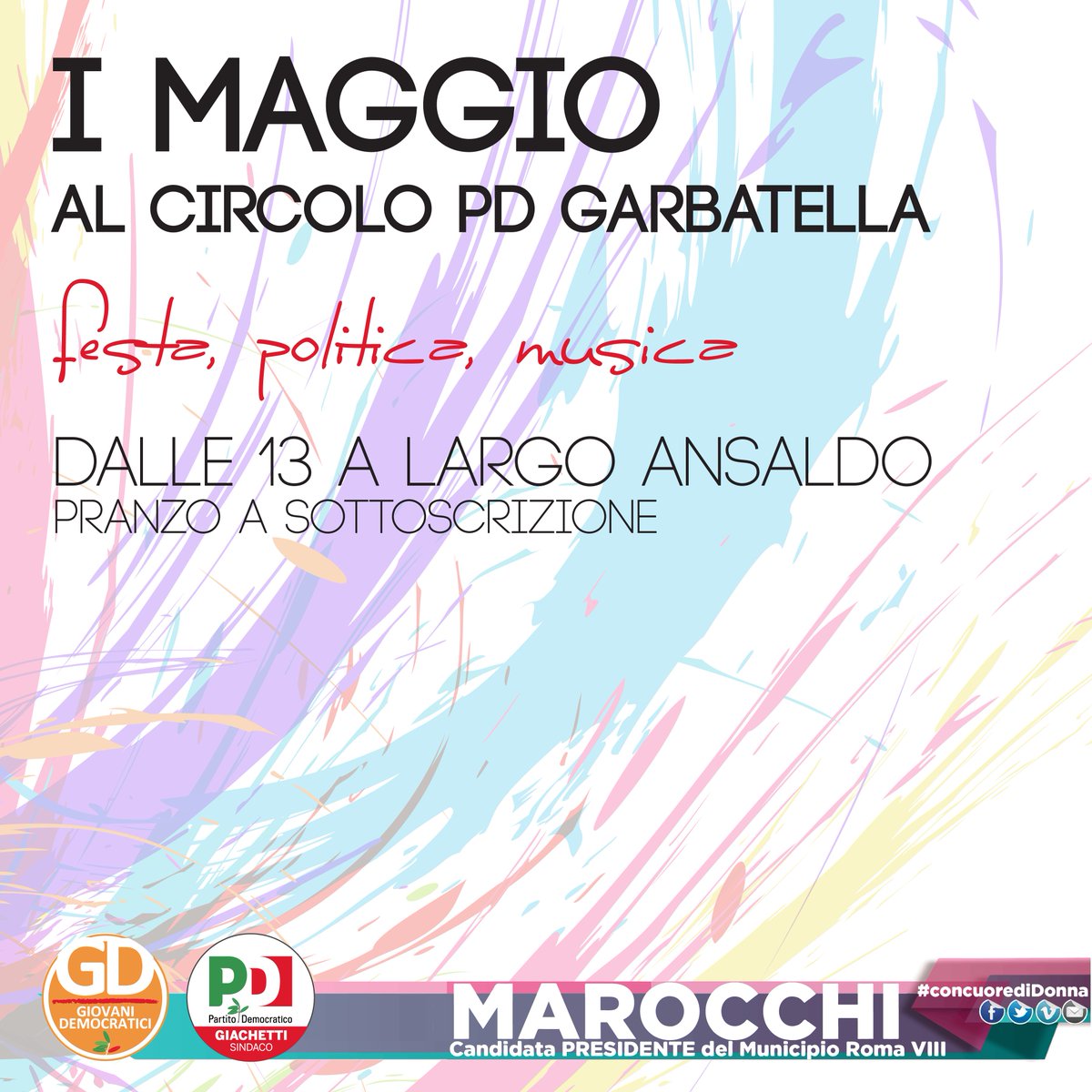 pdgarbatella's tweet photo. @orfini che fai domani? Vieni a Garbatella? Senza fave e pecorino non è primo maggio https://t.co/YtcpZZ2HdO
