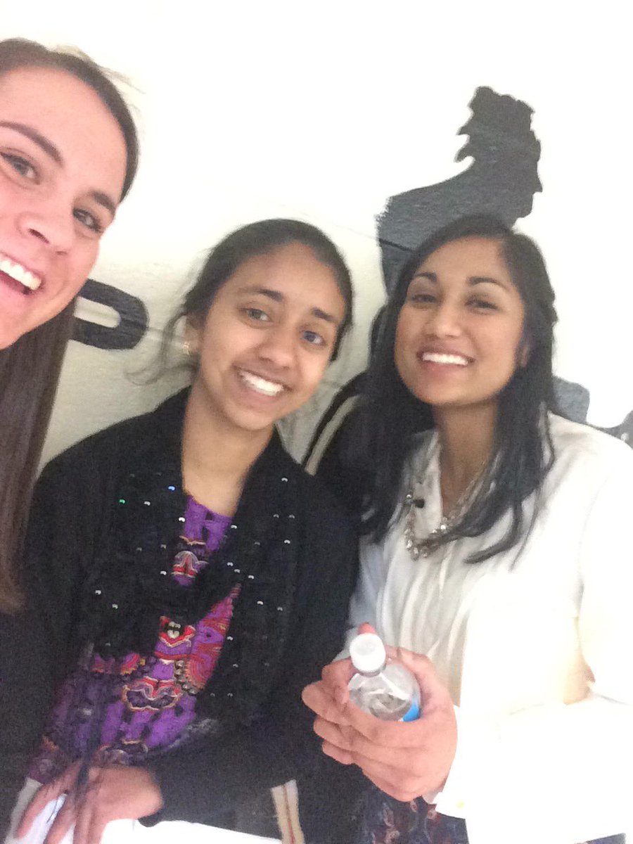 whsconnect's tweet photo. Hanging out with these two ladies at the #TEDxYouthBHS waiting backstage for our TED Talks! #WakefieldChat https://t.co/Z7C2lYbWro
