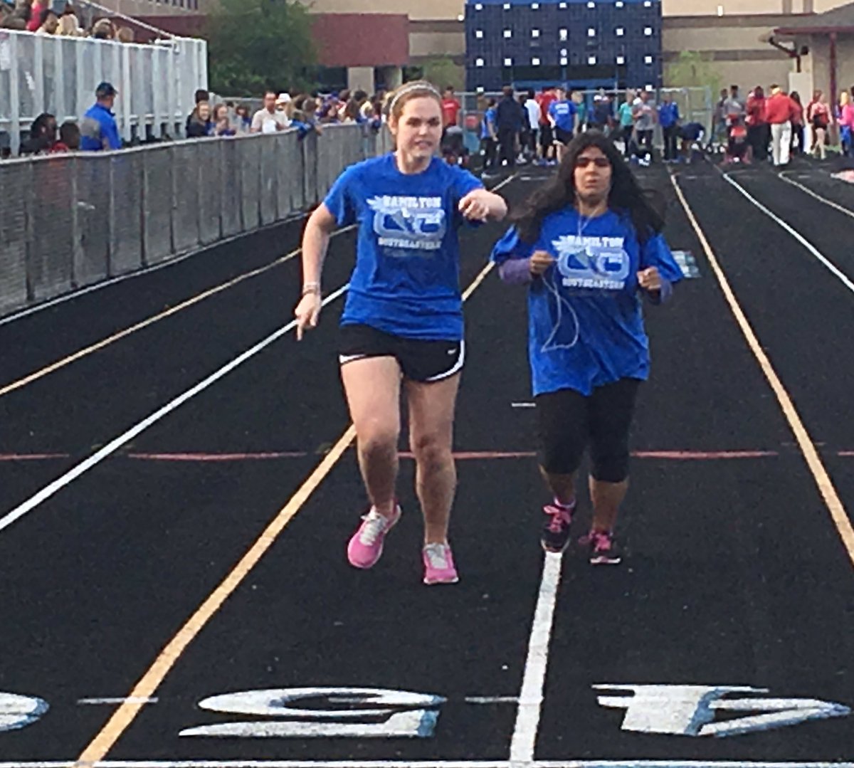 HSEAthletics's tweet photo. Sometimes in athletics it's not about winning, its about the chance to compete!  Thanks @FHSUnifiedTrack &amp; @IHSAA1 https://t.co/QOnN5LjzUM
