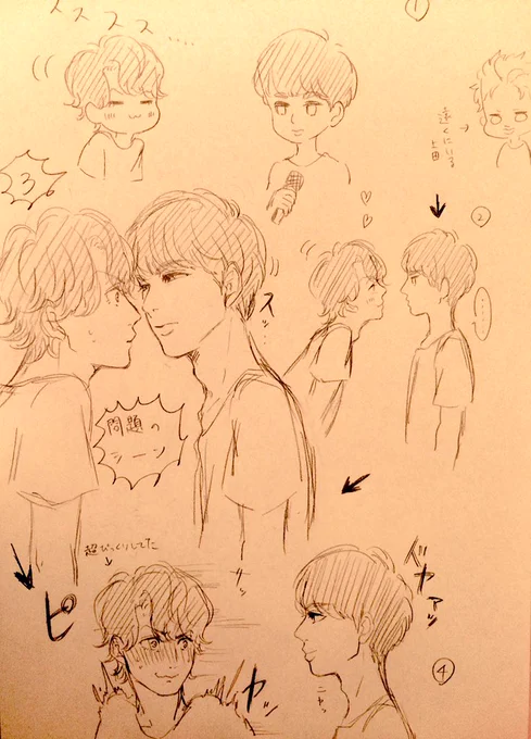 軽率な女なんで今日のじじまごの例の問題シーンを軽率に描きました
衣装は忘れました 