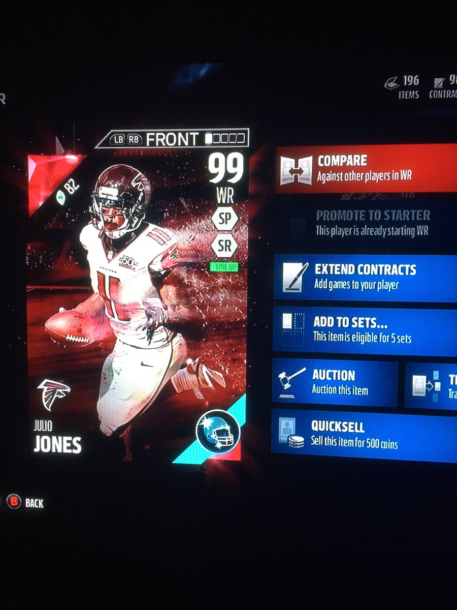 RT and follow me for a chance to win 99 PH Julio Jones! Ends Monday!