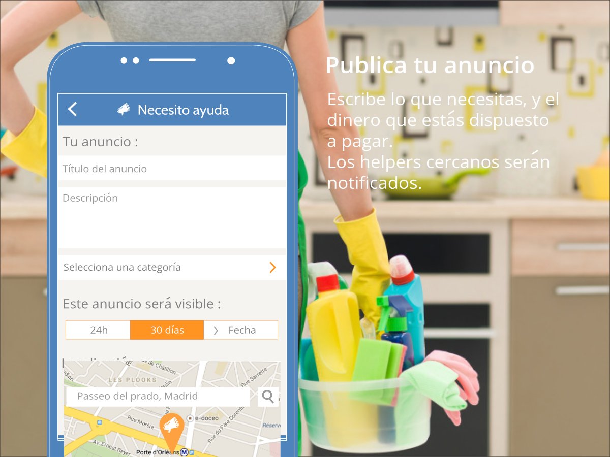 helpy_es's tweet photo. Descarga ya Helpy, la app que te echa una mano en todo lo que necesites. Cuando lo necesites https://t.co/rjzWdiiJwv https://t.co/5XOipyHbxU