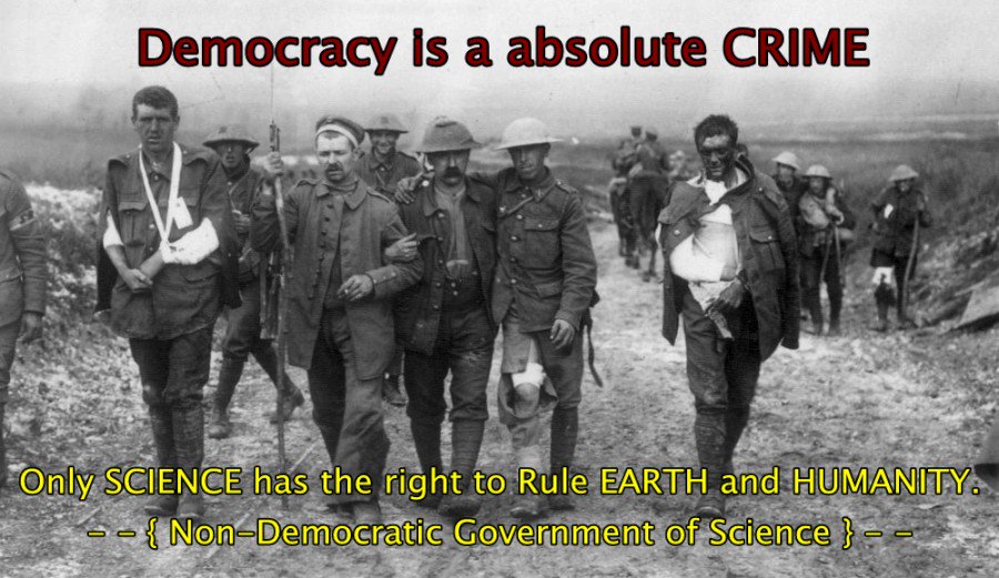 Eschersand's tweet photo. #ProWar #GlobalWar #EndDemocracy #EvolveOrDie #NewWorldOrder #GovernmentOfScience #SentientIntelligence #GlobalRule https://t.co/i8RQPJs3fd