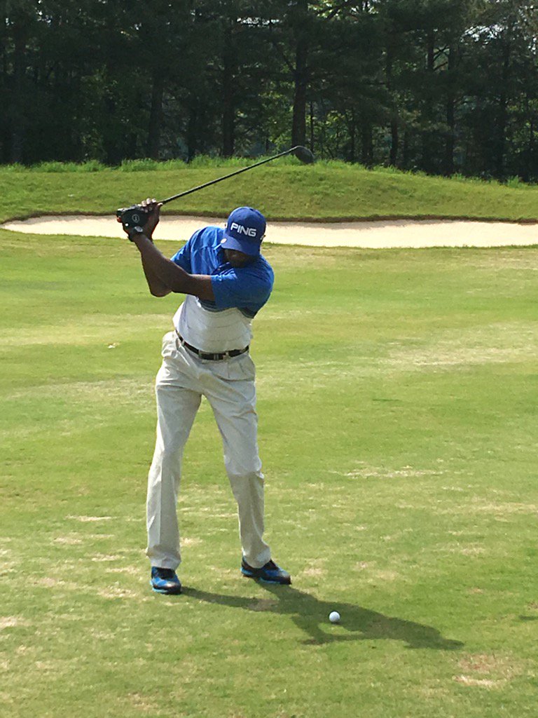 CochranFirm_ATL's tweet photo. NMCC Captain Eric H. on hole #6 - #Legacy Golf Course #KAPsiDecatur https://t.co/fPVvbdQiCo