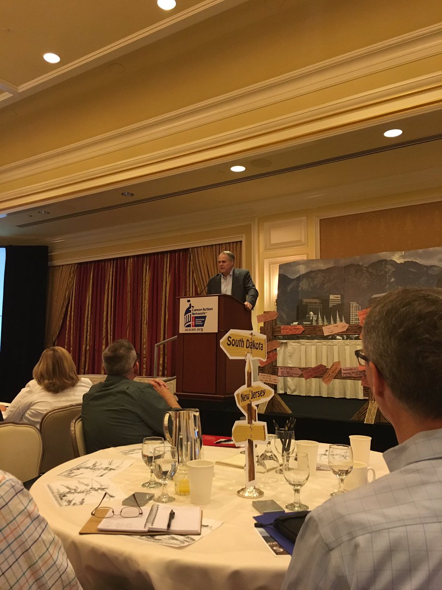 ACSCAN_Florida's tweet photo. The BOSS giving us an update on the state of @ACSCAN #slasummit2016 https://t.co/3LulGUhV4J
