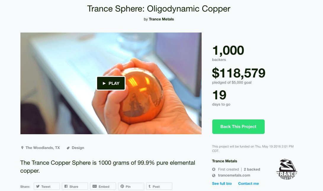 rudymarsh's tweet photo. 1000 backers!
https://t.co/9kz24e1m5W #oligodynamic #copperballs https://t.co/mlJ0DUdbw1