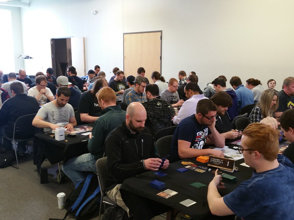 FFGCenter's tweet image. A Game of Thrones Regionals Round 1 begins.