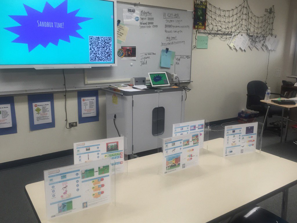 JodiMeyer21's tweet photo. Sandbox time with story coding and @ScratchJr  @MsGillespieHIA @MissLaFleur731 #hiawathapride #iengagebwyn https://t.co/bcTbUJiWMR