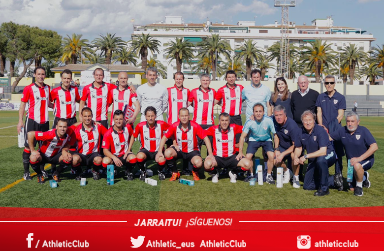 AthleticClub's tweet photo. Nuestros veteranos en Bailén #athletic https://t.co/q6HrCsxkvM