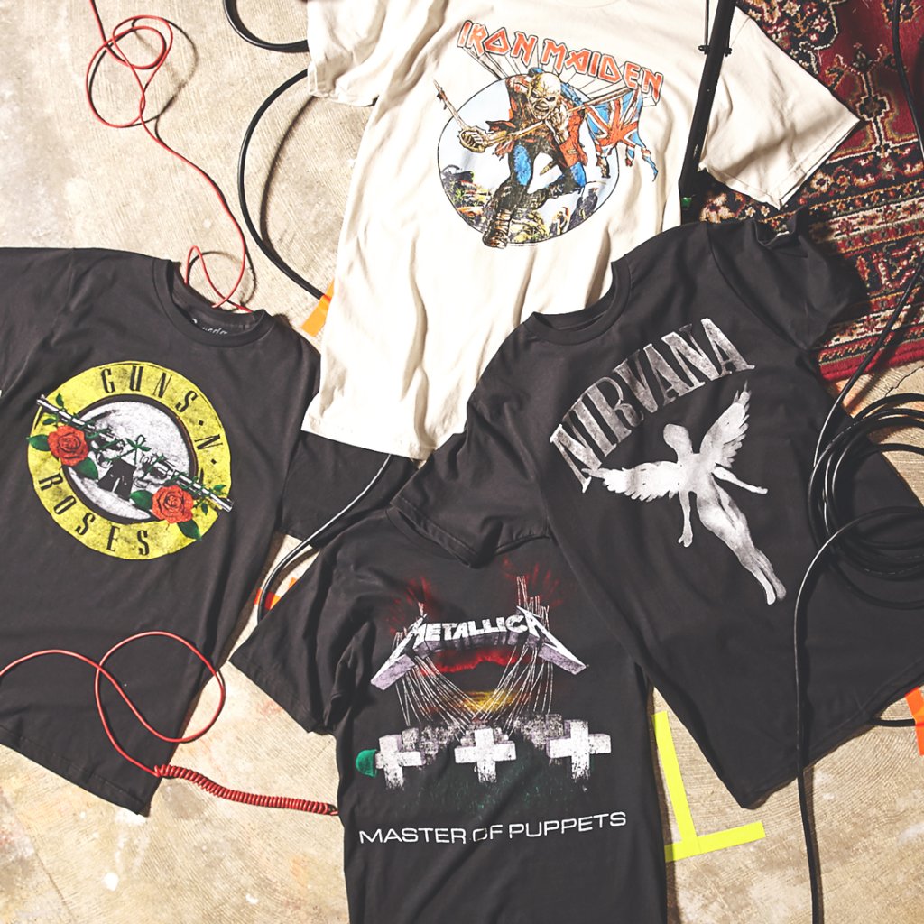 band tee collection up a notch. #pacsun 