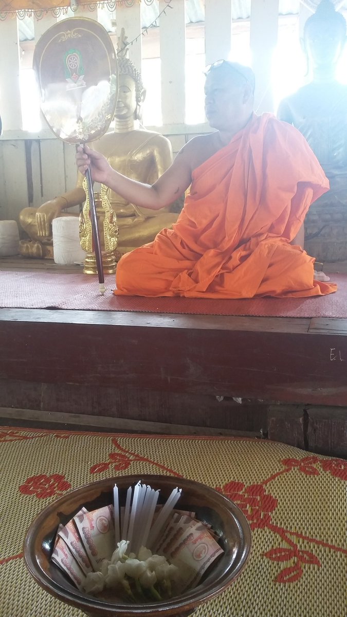 khailath's tweet photo. วันนี้วันดีได้ไปทำบุญอย่างที่ตั้งใจไว้  รู้สึกเหมืแนว่าจะมีแต่สิ่งดี๊ดีทังวันเลยอ๊ะ https://t.co/GJhJk9uWXw
