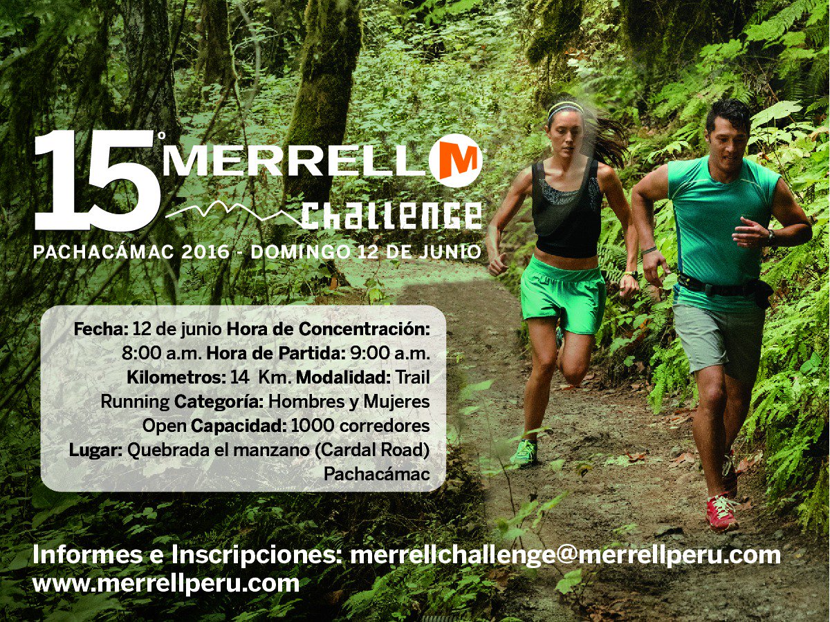 merrellperu's tweet photo. ¡ABRIMOS INSCRIPCIONES PARA EL 15° #MERRELLCHALLENGE! Más info ingresando a https://t.co/zwXXBC8pzl. https://t.co/94LPPOm6hU