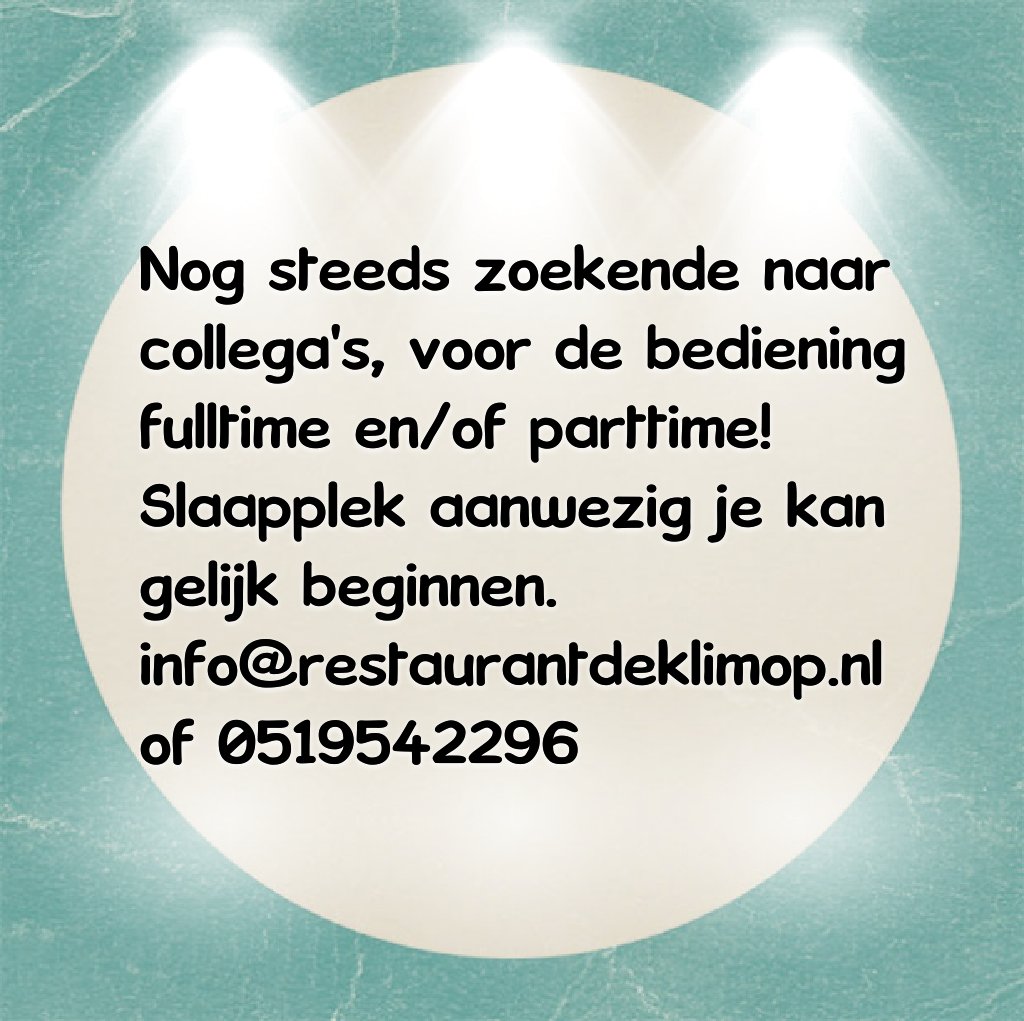DeKlimop1's tweet photo. https://t.co/g7O352toxg
