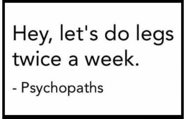 thefreshcoaster's tweet photo. I did legs Thursday not knowing Friday would also be leg day with the personal trainer. Today I'm barely walking. 😳 https://t.co/FFdIhj70eL