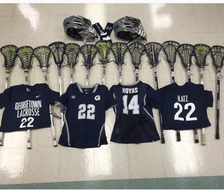 Today <a href="/GtownBaseball/">Georgetown Baseball</a> <a href="/HoyasWLax/">Georgetown Lacrosse</a> &amp; <a href="/HoyasMLacrosse/">Georgetown MLacrosse</a> are all honoring the memory of Eddie Blatz on the playing field.