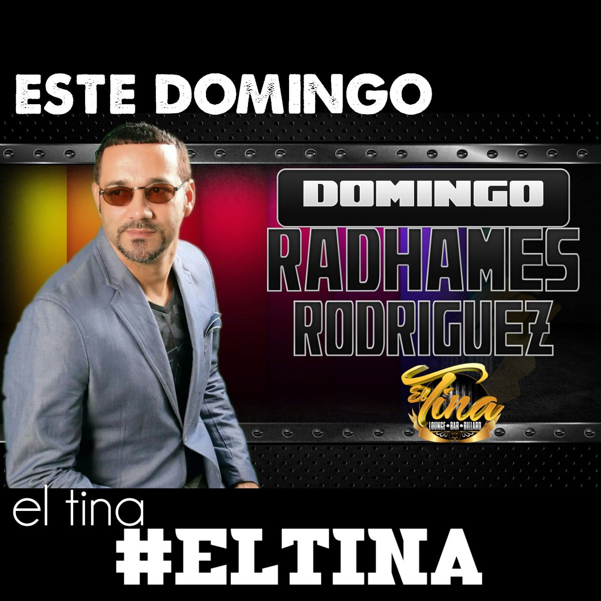 elTinalounge's tweet photo. Este domingo 1 de mayo en los domingos tipico del tina lounge 
Radhames rodriguez #eltina #domingostipico https://t.co/puS2JTulwG
