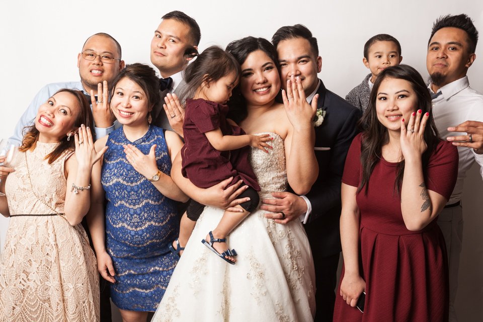 EricYuPhoto's tweet photo. Starting the wedding season off with a bang! Here's a shot from Blanca+Alphonse's Photobooth last night! #alphanca https://t.co/JT6WCkdQRk