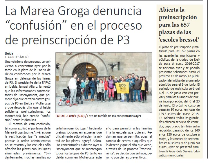 ismaeltwiter7's tweet photo. Perquè una escola que tradicionalment ha rebut tantes peticions fora de termini aquest any no les rep? Pq ... https://t.co/99siWvKMbx