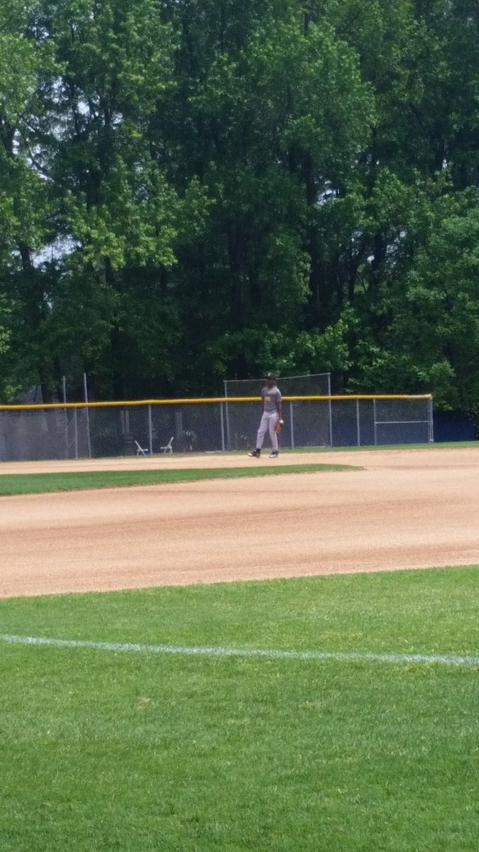 EricR_Brown's tweet photo. Sophomore Telik Moye representing @WCLionsBaseball at Region 6 NC State Games tryouts https://t.co/fM4akkoLGK