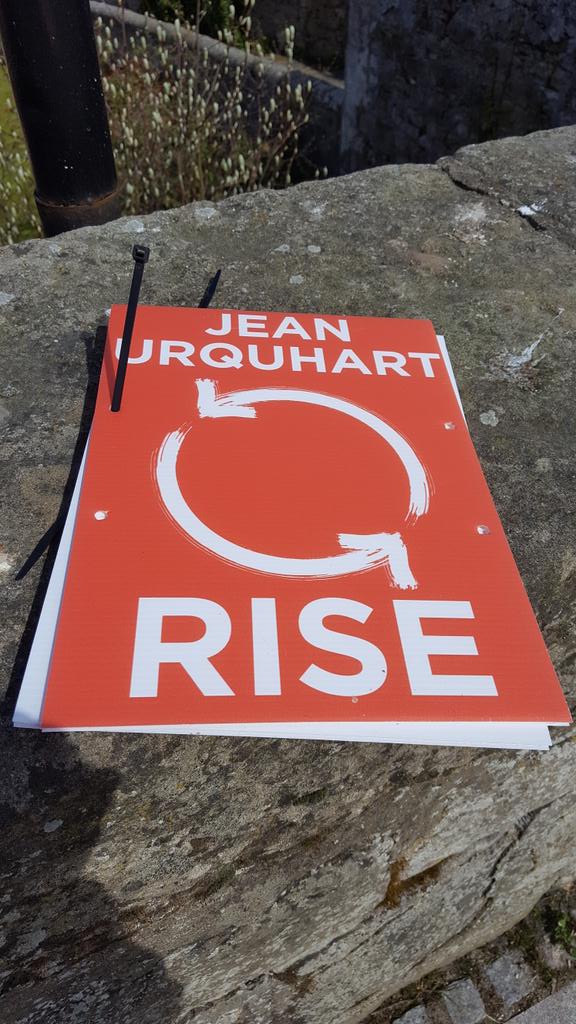suzannenw1962's tweet photo. @RISE_HnI candidates out campaigning in sunny Tain today #VoteRISE https://t.co/mQ0X6ZQ02Q