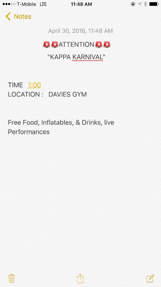 ayyeeJay's tweet image. The location for #KappaKarnival has changed to Davis Gym across from shyrock at 1:30. Come enjoy the event