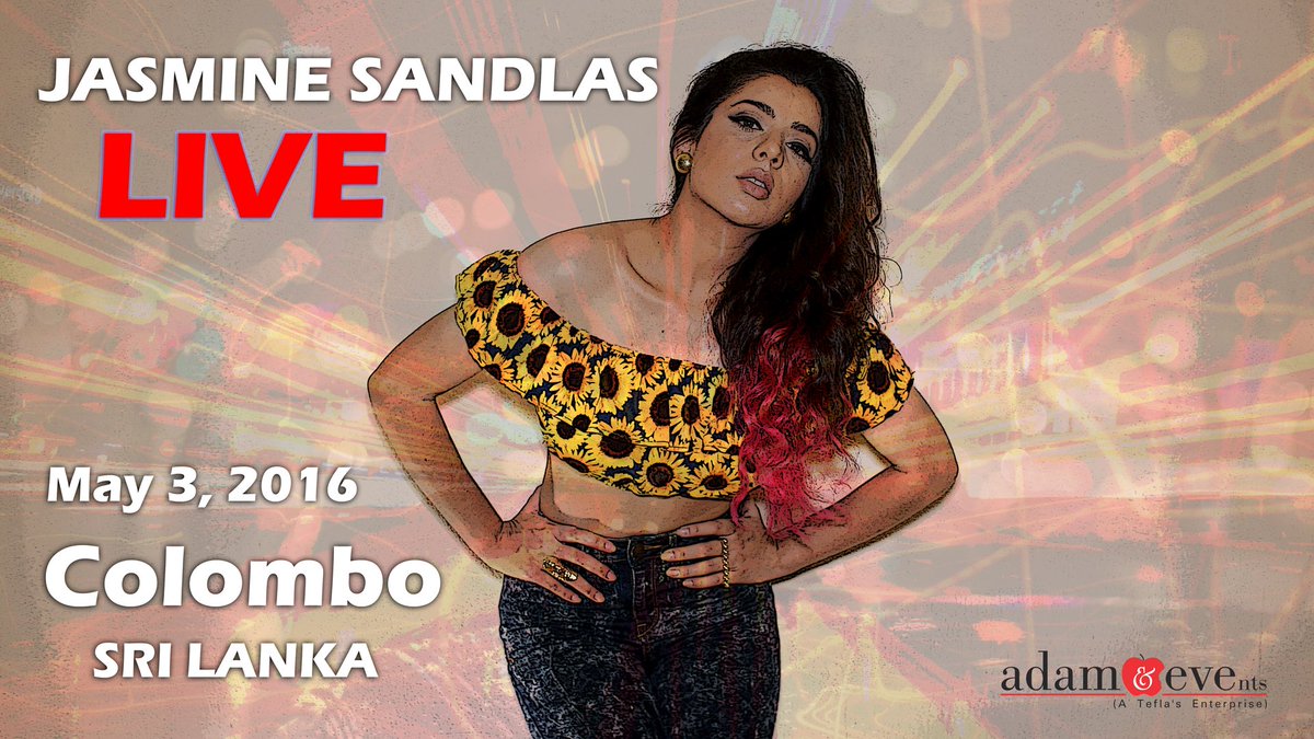 JasmineSandlas's tweet photo. #Ayubowan Sri Lanka !
Jasmine Sandlas Live for the first time in #Colombo #SriLanka @adamnevents #teamsandlas https://t.co/ds6K1usDlI