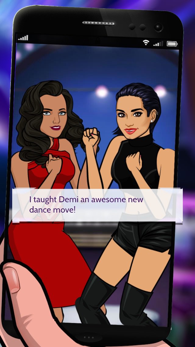 I just taught Demi a new dance move! #demipathtofame bit.ly/EpisodeHere
