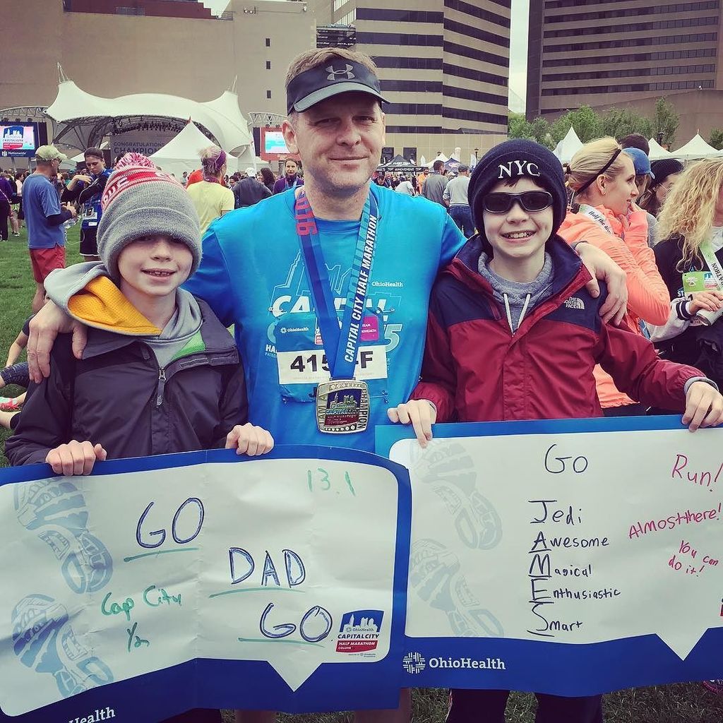 JamesRyanJ's tweet photo. This: 25 lbs lighter and a new PFR (personal effin record) by 4 minutes in today's #CapCit… https://t.co/wVLtpsSVHO https://t.co/jcOxgbeKgH