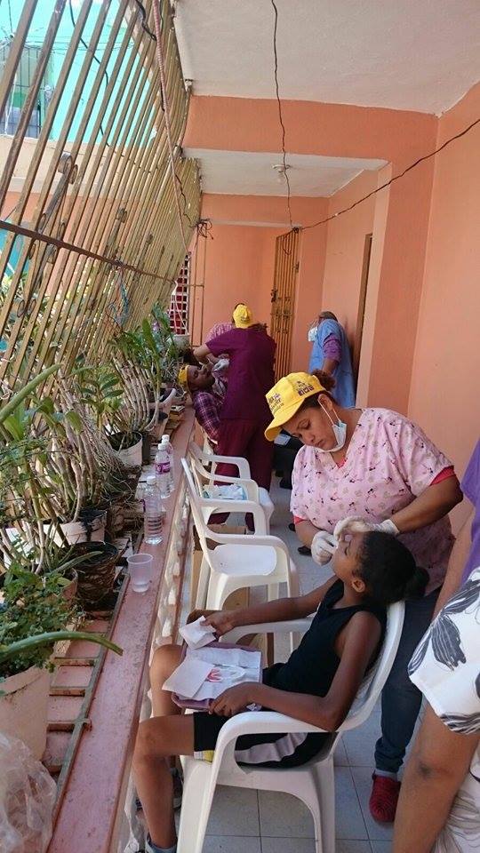 La Diputada Sandra Abinader realiza Operativo Médico en beneficio de cientos personas en el Ensanche Quisqueya.