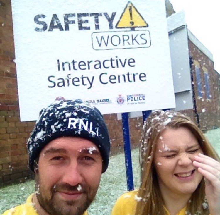 Rnli lifeguards have been teaching water safety over the last few weeks #rnli #lifeguards #safetyworks