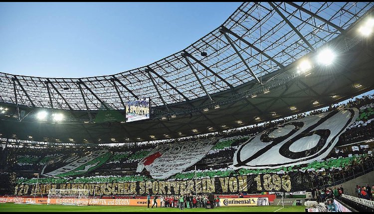 The team gets relegated but at least our fans provide first class performances😎 <a href="/Hannover96/">Hannover 96</a>