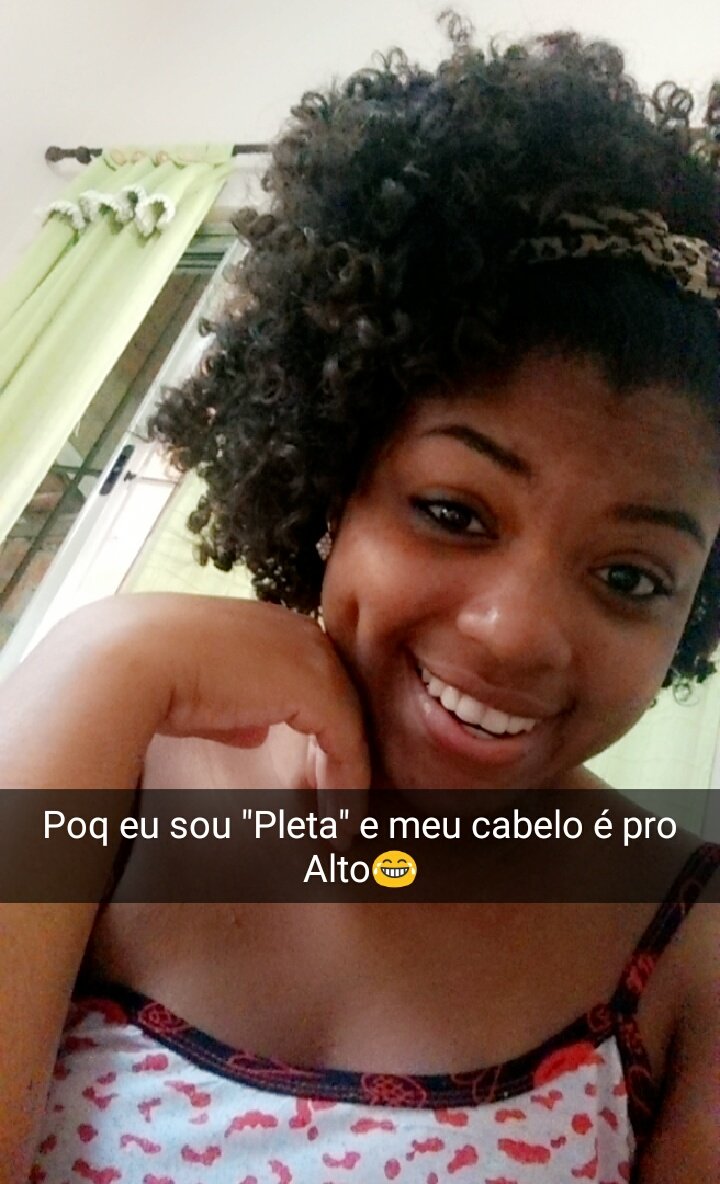 PretaaSilv's tweet photo. Poq eu Sou "PLETA " mesmo hahaha 
#amandomeucabelo https://t.co/I9DVW1z5X1