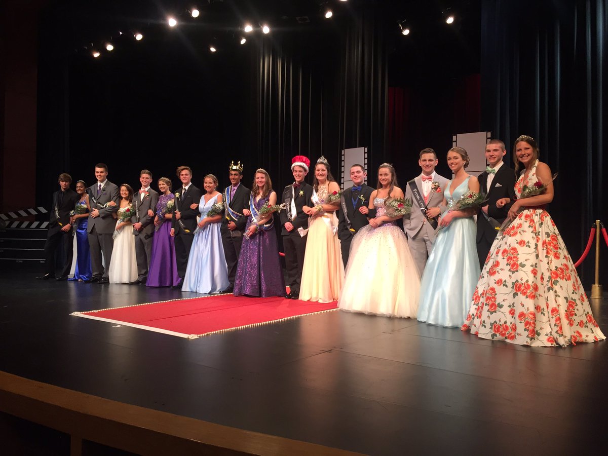 NBWProm's tweet photo. Prom Court 2016! Congrats to Katey and Kunal on being voted princess and prince &amp; Sally and Scott as Queen and King! https://t.co/nvXpxyQrbt