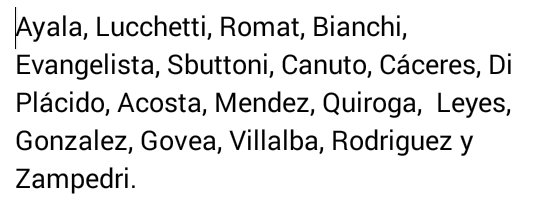 tucumanfutbol's tweet photo. #AtleticoTucuman la lista de jugadores que viajaron esta tarde pensando en enfrentar a Temperley el día lunes. https://t.co/6zMv6tYHs3