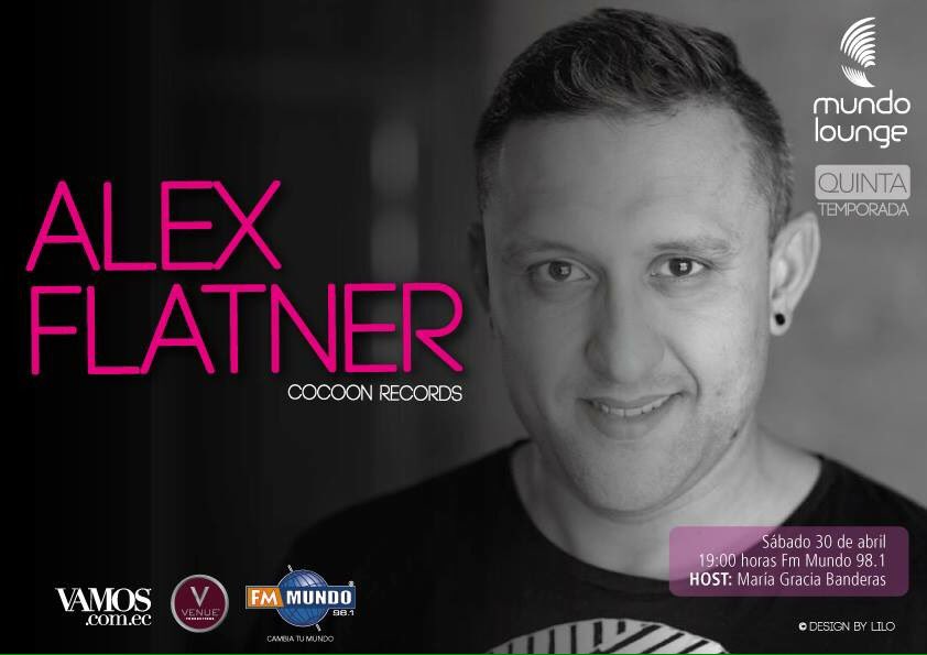 Venueproduction's tweet photo. #MundoLoungeMusic Presents #AlexFlatner tonight 19:00 @fmmundo 98.1 #host @MagraciaB #radioshow #music #saturday https://t.co/qt5DQm5J3S
