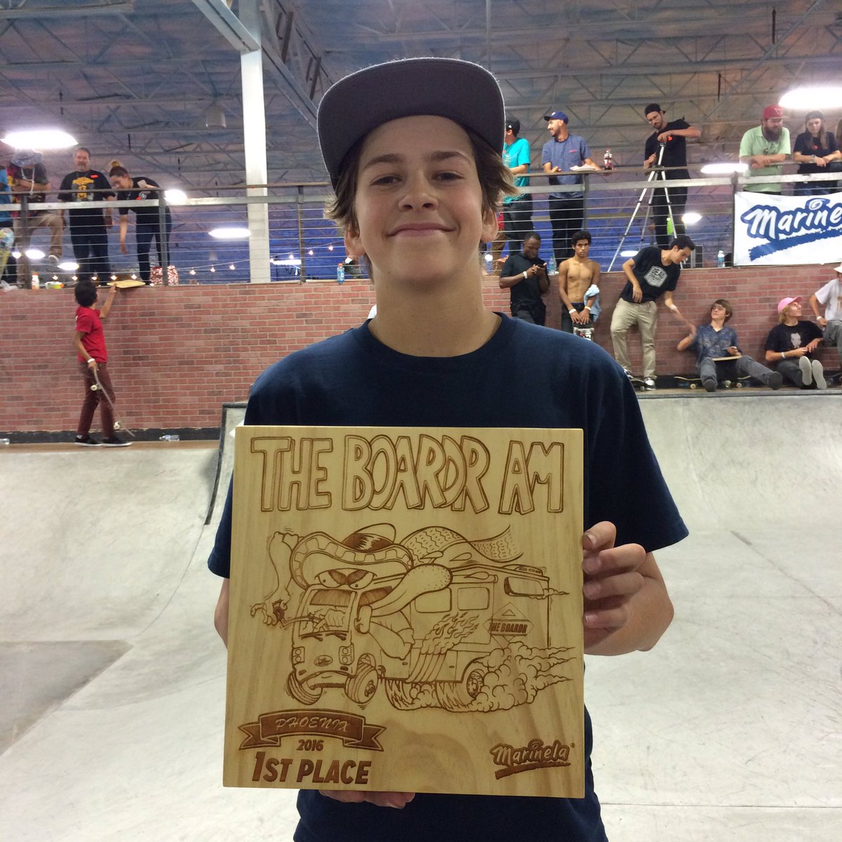 Bonesbearings's tweet photo. Congrats to @jaggereaton for winning #theboardram @kidsthatrip @TheBoardr https://t.co/QvJbOYjZc2