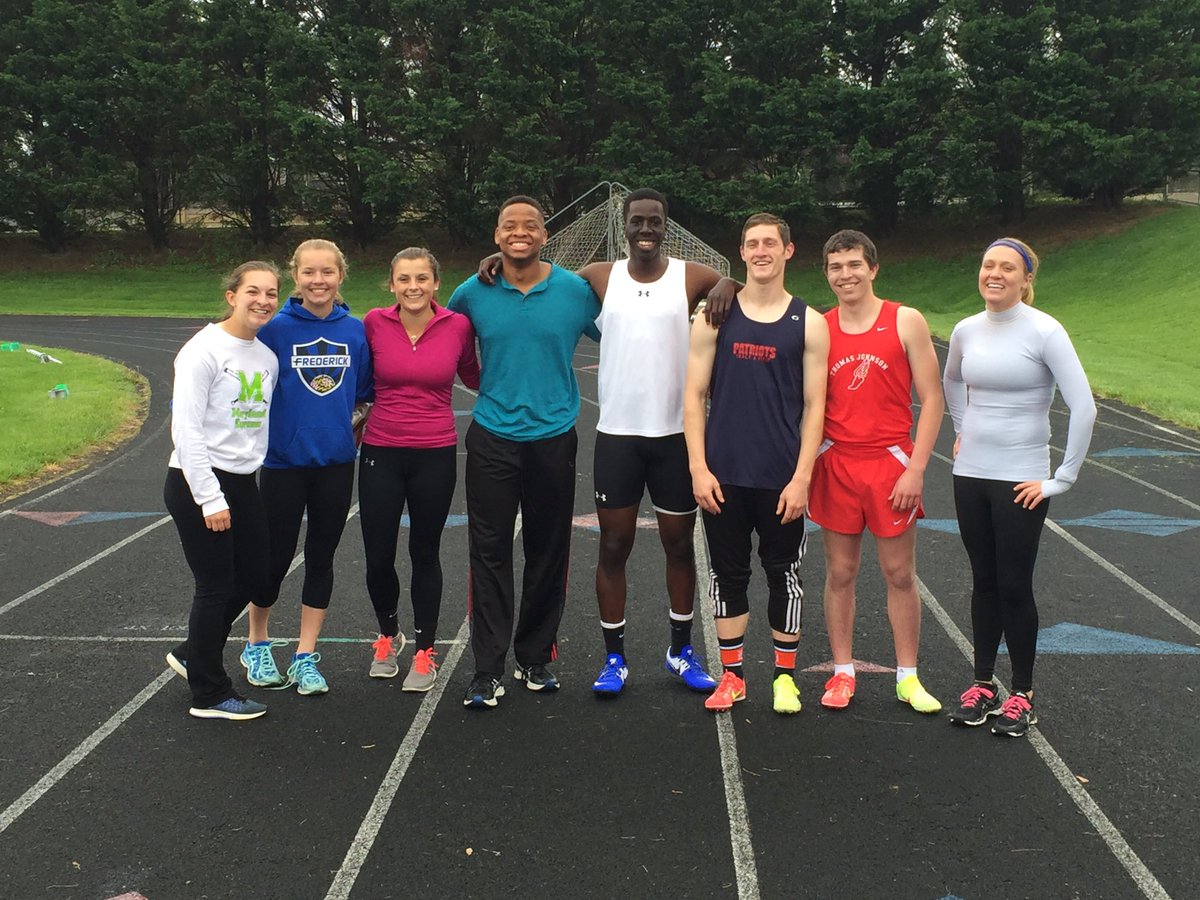 Patriot Track Alumni/coaches from the running program! Great Alumni Race for Patriot Invite Finale! <a href="/patriot_tj/">TJ Patriot Council</a>