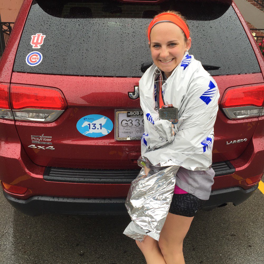 whit_bat's tweet photo. Started with a 5k now I'm here...
#triplecrownrunning #kdfmini #13.1 https://t.co/Nq7x8Rqkko