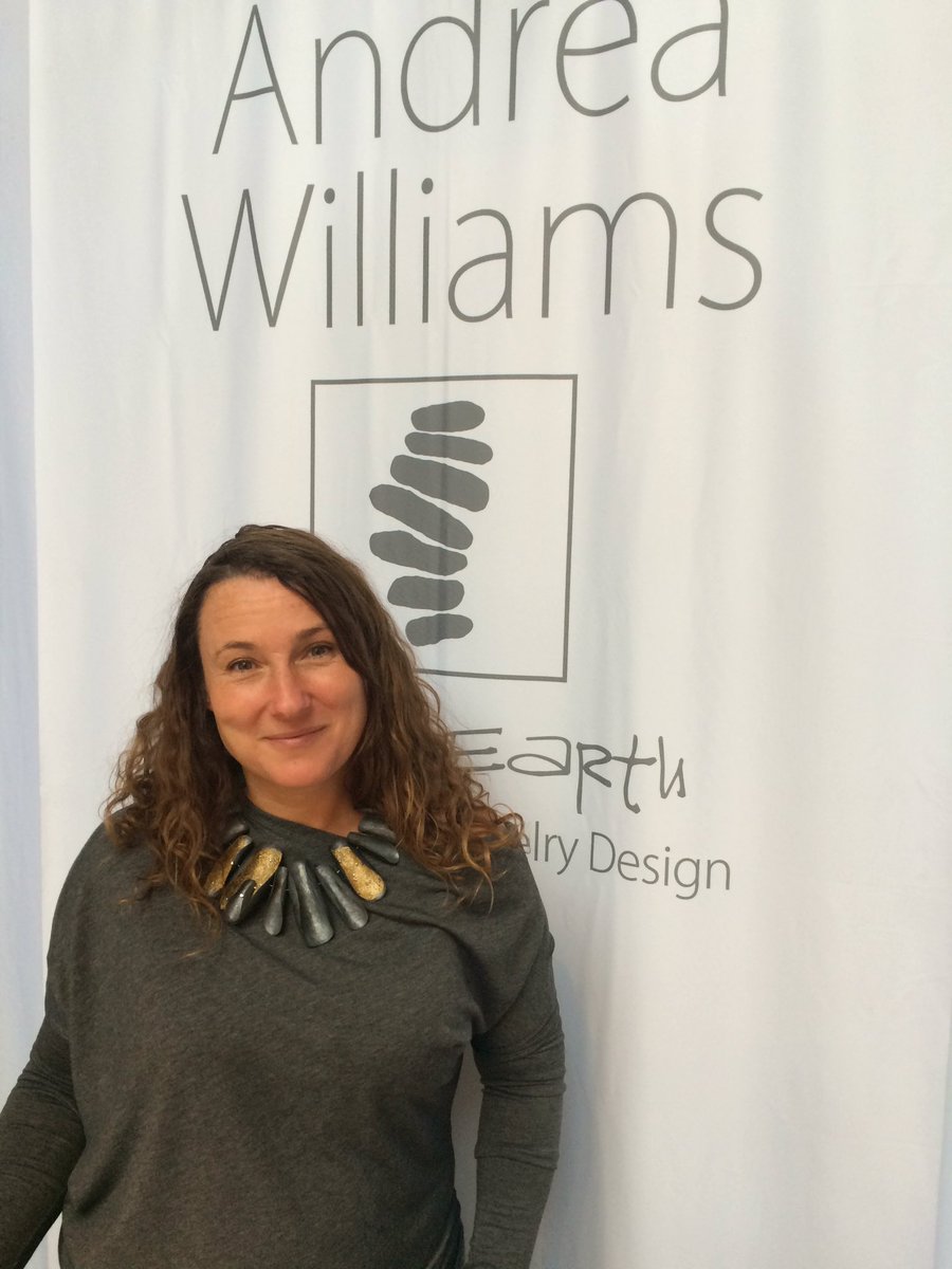 Societyofcrafts's tweet photo. Eco-conscious jewelry inspired by nature and the beauty of sustainability, by Andrea Williams at #CraftBostonSpring https://t.co/PRvKws67DS