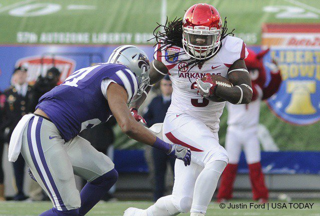 KING5Sports's tweet photo. .@Seahawks select Alex Collins, RB from Arkansas with #Pick171
#NFLDraft2016 #k5sports #NFLDraft #SeahawksDraft https://t.co/DicxsMx3am