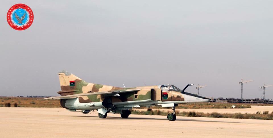 المقاتلة الروسيـة MIG23 BN تدخل إلى خدمة سلاح الجو الليبي بعد غياب 12 عاماً ChUJUi9W4AMqOS1