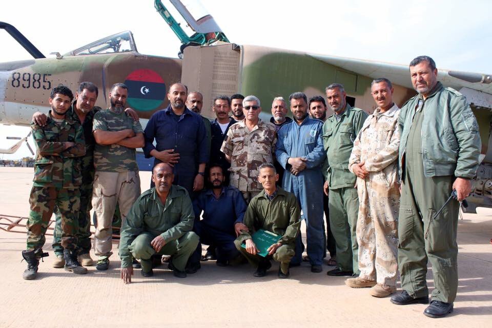 المقاتلة الروسيـة MIG23 BN تدخل إلى خدمة سلاح الجو الليبي بعد غياب 12 عاماً ChUJUkSWgAAab5Q