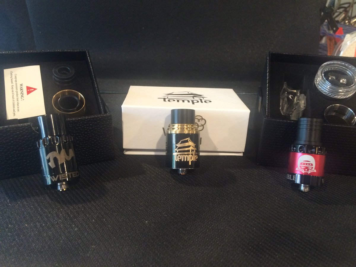 VapeZoneVA's tweet photo. Our Authentic RDA's. We have @TeamVaperzCloud and @compvape! #authenticrda #vapezone #couldsallowed #inhalethefuture https://t.co/lS1n9ZRxtb