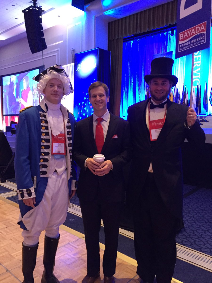 ecmalinowski's tweet image. #BAYADA #AwardsWeekend with @tomsibson and @dbayada and @ecmalinowski